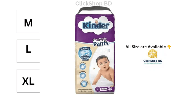 Kinder Diaper Comfy Fits Pants Jumbo